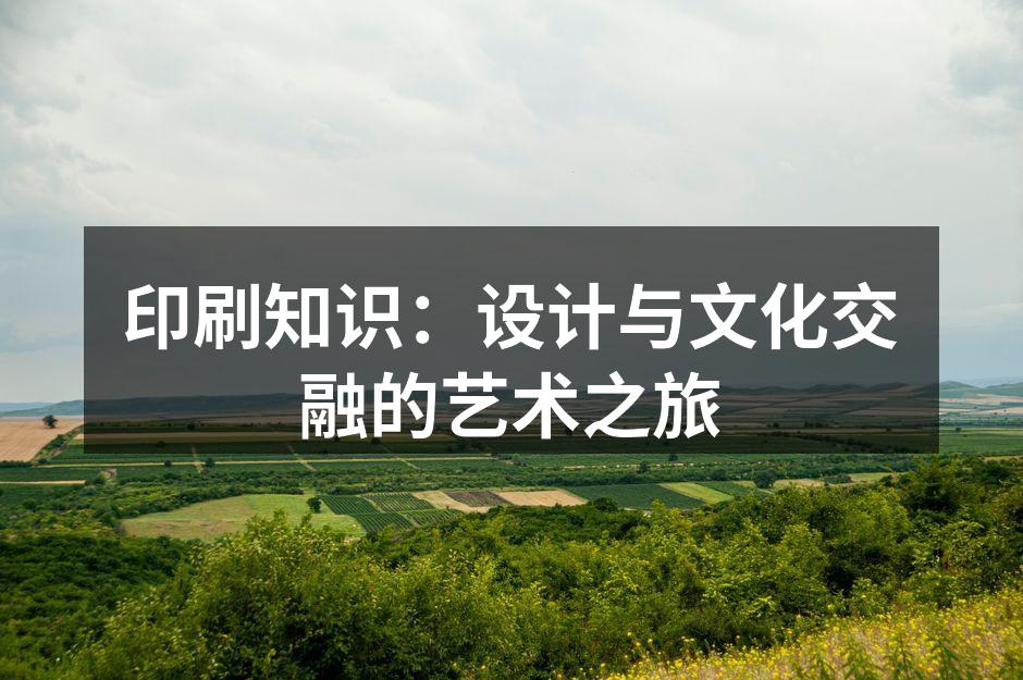 精美的印刷作品展示